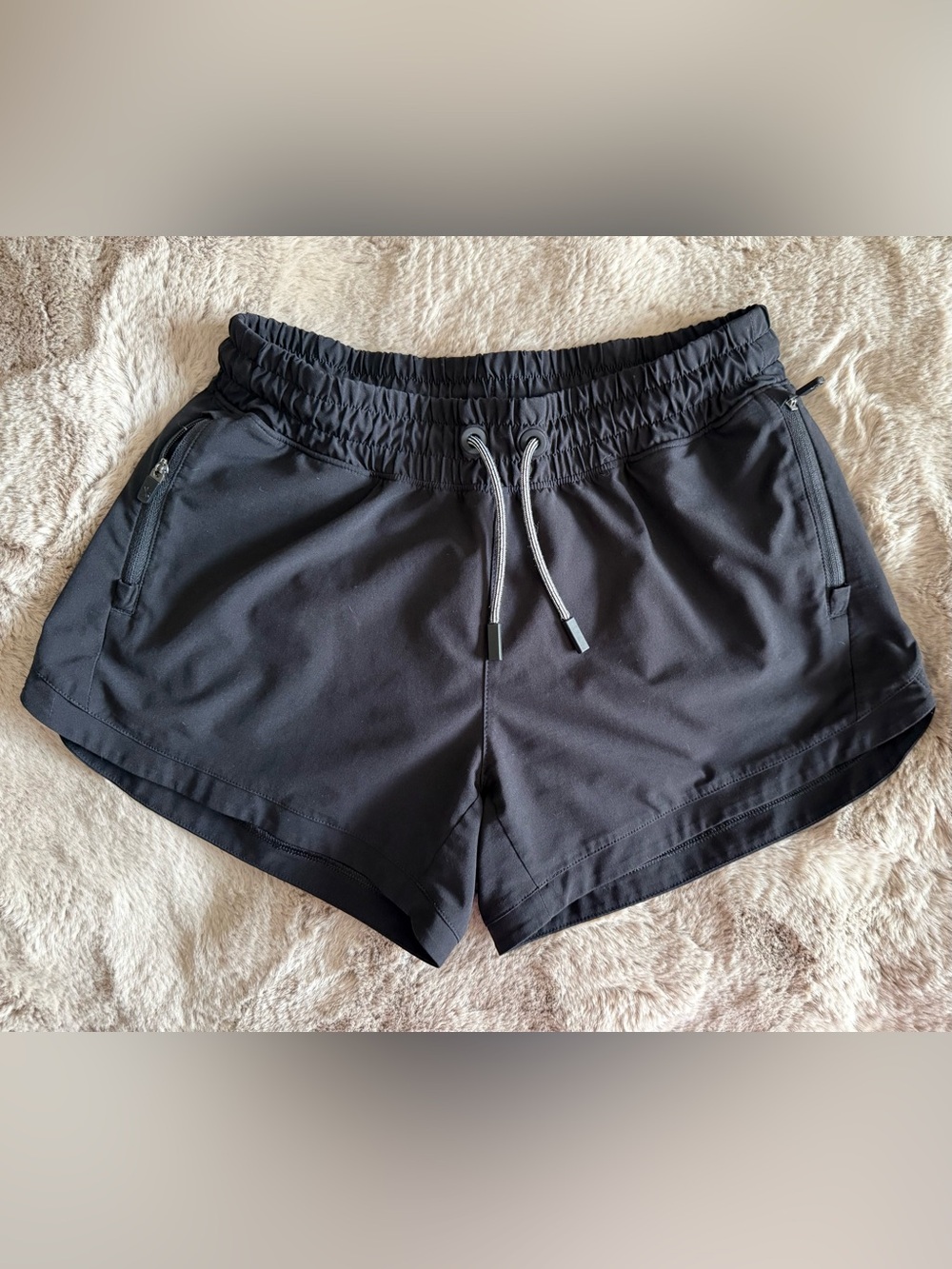 Athleta Girl Black All Play Shorts - Size L (12)